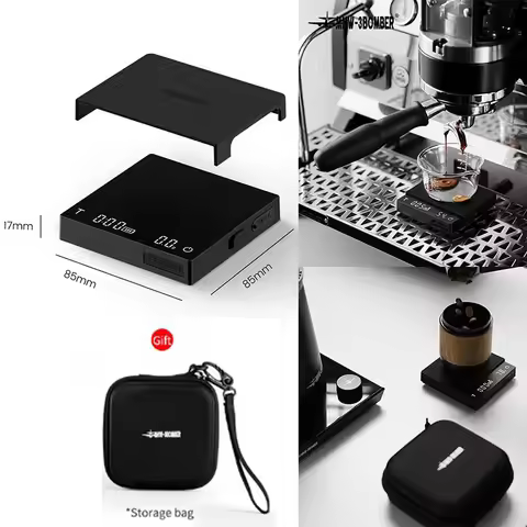 MHW-3Bomber 3.0 Mini Kitchen Coffee Scale Digital Scale For Espresso And Barista Micro Coffee Scale 