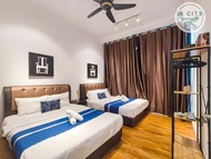 อพาร์ตเมนต์ 2 ห้องนอน 1 ห้องน้ำส่วนตัว ขนาด 50 ตร.ม. – ตัมโปย (Paradigm Junior Family Suites by JBcity Home)