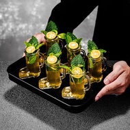 Taiwan Ready Stock Thousand Glasses Not Drunk Mini Boot Glass Wine Spirit Cocktail Creative Small Se