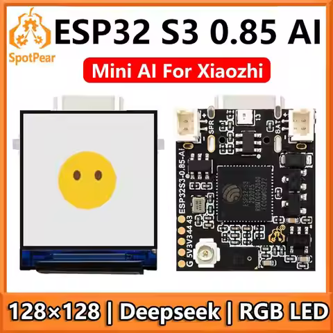 ESP32 S3 AI For Xiaozhi 0.85inch mini tiny Development Board 0.85 inch TouchScreen Display DeepSeek