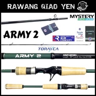 Mystery Army 2 Toray Carbon Fuji Baitcast & Spinning Fishing Rod BC Casting Baitcasting