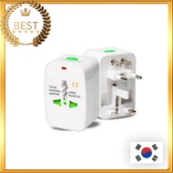 Multi Plug Overseas Travel Adapter Multi-tap Outlet For Korean Plug