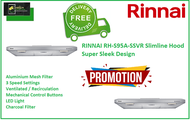 RINNAI RH-S95A-SSVR Slimline Hood Super Sleek Design / FREE EXPRESS DELIVERY