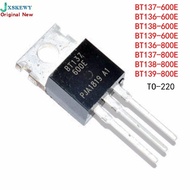 Chip 10PCS BT137-600E TO220 BT137-600 TO-220 BT136-600E BT138-600E BT139-600E BT136-800E BT137-800E 