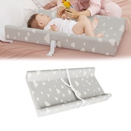 blg Removable Baby Diaper Changing Pad PU Leather Diaper Change Mat with Fixing Belt