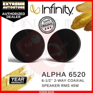 INFINITY ALPHA 6520 6-1/2" (160mm) Two Way Coaxial Car Speaker