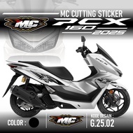 Cutting Sticker Striping PCX 160 NEW 2025 - Aksesoris Motor Stiker Honda PCX 160 2025 Star Bintang M