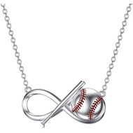 Baseball Necklace for Women, Baseball Pendant Necklace, Sports Shoes, Baseball Necklace, Gift for Fe