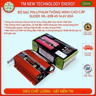 Bộ sạc hệ 4s 14.6v 20A Suoer ML-20B dùng cho pin lithium LiFePO4 (pin sắt LFP 3.2v)