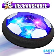 READY STOCK Hover Ball Air Power Soccer Disc Kids Indoor Sports LED Hover Ball Air Power Floating So