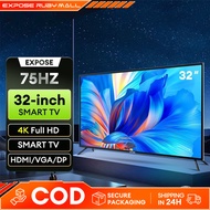 EXPOSE 32 Inch Smart TV Android 12 4K Android TV LED Murah LED Television with Smart TV Features