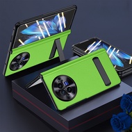 For VIVO X Fold 3 Phone Case X Fold3 Case and Screen Protector Phone Case X Fold3 Pro Nappa Leather 