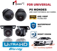 (MADE IN KOREA) Mondes 3D WDR AHD-1080P BLUE-RAY 360° PANORAMIC 360 CAMERA For CAR Android Player