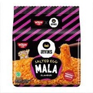 Nissin Irvins Mala Salted Egg Packet Noodles 5s ( 5 x 113g)