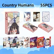 50-92pcs Manga Manhwa My Little Pony Countryhumans Laser Holographic Lomo Cards Hatsune Miku Ultrama