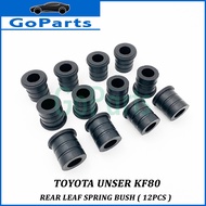 (12pc) Rear Leaf Spring Bush 90080-38088  Toyota Unser Kf80 1.8 2.0 [1997~2007]