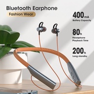 TWS Neck Wireless Bluetooth Earphones 48H Long Life Sports Running Headset Waterproof Sport Noise Reduction Headphones