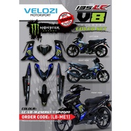 VELOZI COVER SETS LC135 V8 MONSTER ENERGY COVER SET