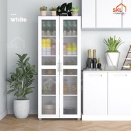 6FT 2 Doors Storage Cabinet-Almari Serbaguna 2 Pintu-Kitchen Cabinet-Almari Dapur / Bookshelf / Alma