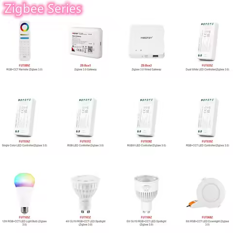 MiBoxer Zigbee 3.0 LED Controller FUT089Z FUT035Z FUT036Z FUT037Z FUT039Z ZB-Box1 ZB-Box2 ZB-BOX3 AP