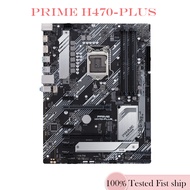 For PRIME H470-PLUS Motherboard 128GB HDMI PCI-E3.0 M.2 LGA 1200 DDR4 ATX H470 Mainboard Tested