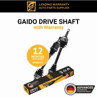 GAIDO X-Series Drive Shaft [Pair] - Proton Waja 1.6 MMC, GEN2, Persona 1.6 Campro [Yr2000-2016]