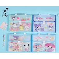Sanrio File Bag Accordion Expanding File Folder Document Organizer Portfolio Holder