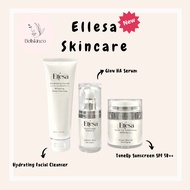 ELLESA SKINCARE - Hydrating Cleanser 50ml - Glow HA Serum - ToneUp Sunscreen