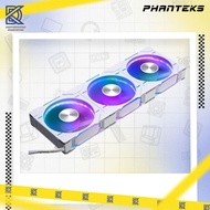 PHANTEKS FAN CASING D30-140 REVERSED WHITE 140mm D-RGB PWM FAN - TRIPLE PACK