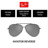 Ray-Ban AVIATOR REVERSE FALSE - RBR0101S 002/GS Unisex Global Fitting Sunglasses Size 59mm