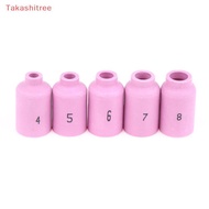 (Takashitree) 42mm 54N14 54N15 54N16 54N17 54N18 Alumina Ceramic Nozzles For TIG WP17 18 26 Welding 