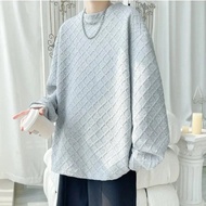 Fashion Code cod Casual Diamond Loose Check Autumn Winter Plus Bottoming 24a8c4 Coat Sweatshirt Pull