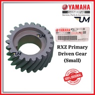 100% ORIGINAL YAMAHA RXZ PRIMARY DRIVEN GEAR CLUTCH BESAR BIG 71T HLY 2JK JAPAN MANGKUK KELAS HOUSIN