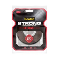 3M #7012809679 CAT414-G12 เทปกาวสองหน้าแรงยึดติดสูง EXTREME 12มม x 2.5 เมตร #XN002040329| MODERNTOOLS OFFICIAL