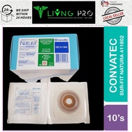 Convatec Sur-Fit Natura Durahesive Flat Moldable Flexible Wafer 45mm Med 411802