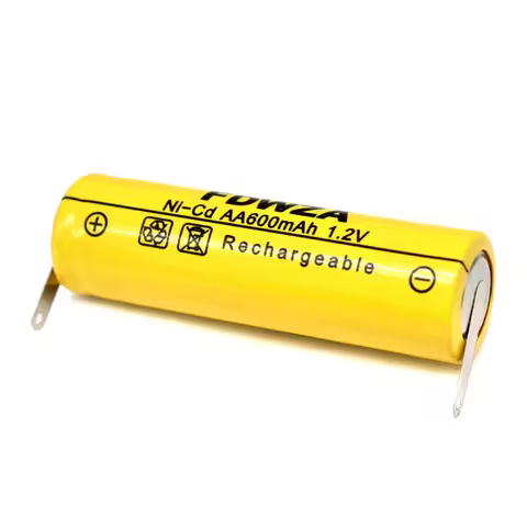 2Pcs/lot AA 1.2V 600mAh Rechargeable Battery