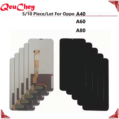 Wholesale 5/10 Piece/Lot For Oppo A40 A40M LCD Display Monitor A60 Touch Screen Digitizer Assembly A