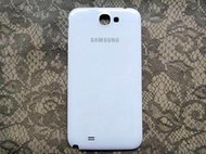 三星Samsung Galaxy NOTE2 N7100原廠白色手機背蓋 電池蓋 電池背蓋