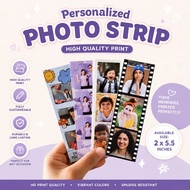 Personalized Photo Strip Print | 2x5.5 Inches | Customizable Photo | High Quality Print