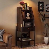 Living Room Combination Bookshelf Side Cabinet Floor-standing Household Display Cabinet American Sto