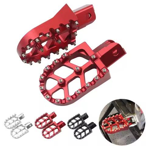 Motorcycle CNC Footpegs Universal For HONDA CRF XR 50 70 110 M2R SDG DHZ SSR KAYO Pit Bike Colorful 
