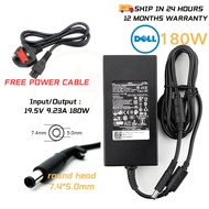 Dell 180W Charger 7.4*5.0mm for dell Precision 7510 7520 7530 7540 7550 Laptop