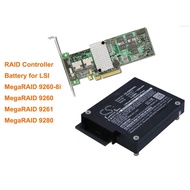 Cameron Sino 1500mAh Battery BAT1S1P, IBBU08, L3-25343-13B for LSI MegaRAID 9260, MegaRAID 9260-8i, 