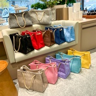 F Female Bag Linen Shoulder Bag Large Capacity Solid Color Fashion Casual Portable Tote Bag F0JP