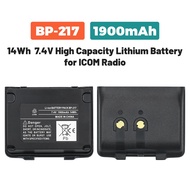 【DC-159】7.4V 1900mAh BP-217 BP-217Li Replacement Battery for Icom IC-80AD IC-91A IC-91AD IC-E80D IC-