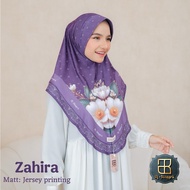 AL JAZEERA INSTANT HIJAB ZAHIRA PRINTING JERSEY COMFORTABLE TO WEAR