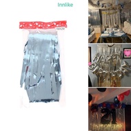 INN 1mx2m Rain Curtain Backdrop for Baby Shower Newborns Photoshoots Backgroud Disco Party Wedding D