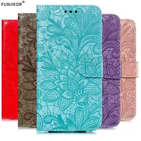 Floral Book Style Flip Leather Case For Huawei Honor 7A 7C 7S 8A 8S 8X 9X 10 10i 9A 9S 9C 20S Mate 2