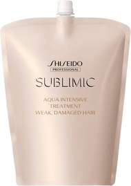 Shiseido Shiseido Professional Sublimic Aqua Intensive Treatment W: For weak hair 1800g [Refill] Treatment /Gentle Daily Cleanser to Promote Growth of Healthy Strong Hair / Prevent Hair Loss /MADE IN JAPAN / 100% Authentic