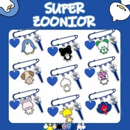 Super junior 20th Anniversary Pin Acrylic Pendant Tokai Heechul Gift Cartoon Accessories 0107501#